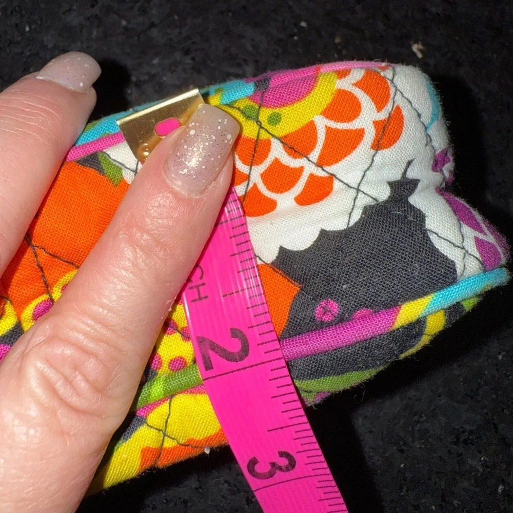 NEW VERA BRADLEY VA VA BLOOM MIRRORED MAKEUP BAG